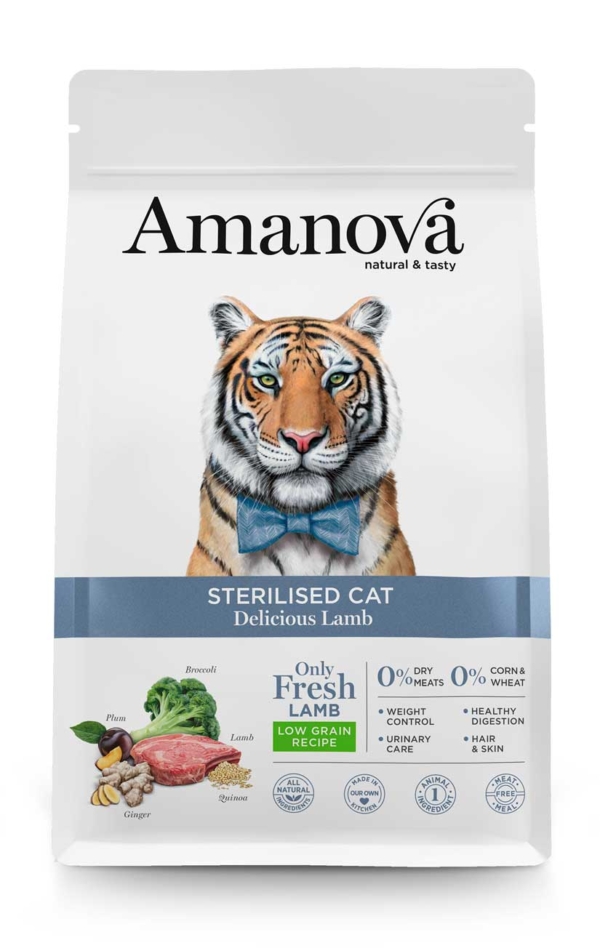 Amanova STERILISED CAT Delicious Lamb