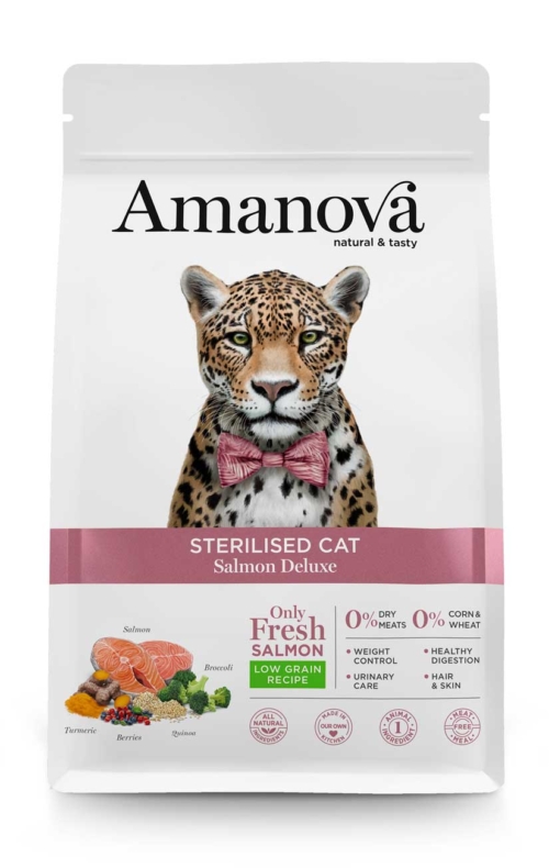 Amanova STERILISED CAT Salmon Deluxe