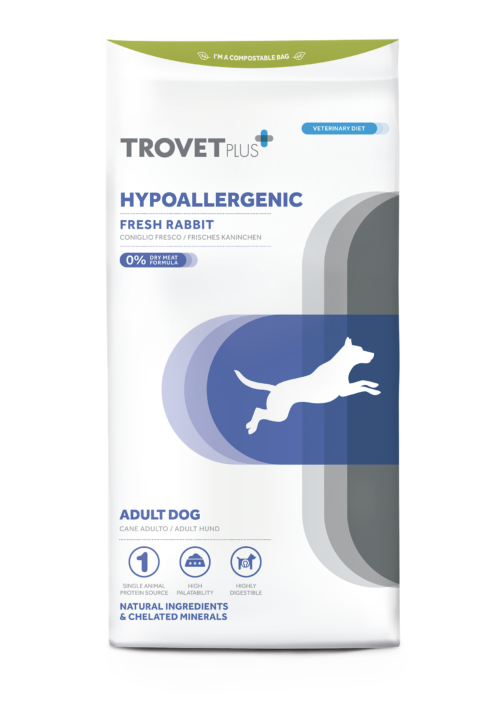 TROVET PLUS HYPOALLERGENIC ŚWIEŻY KRÓLIK dla psów