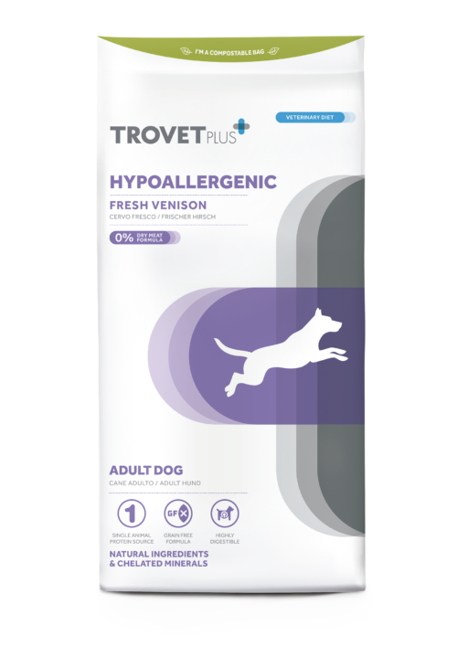 TROVET PLUS HYPOALLERGENIC ŚWIEŻA DZICZYZNA dla psów