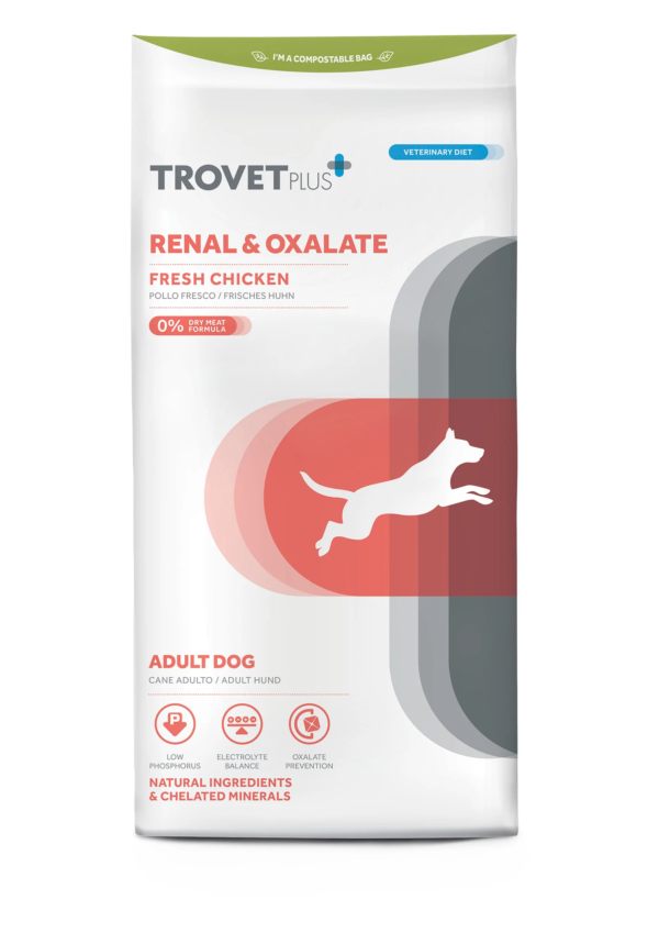 TROVET PLUS RENAL & OXALATE FRESH CHICKEN dla psów