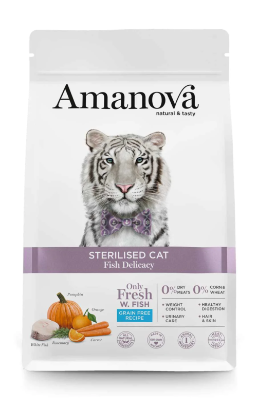 Amanova STERILISED CAT Fish Delicacy
